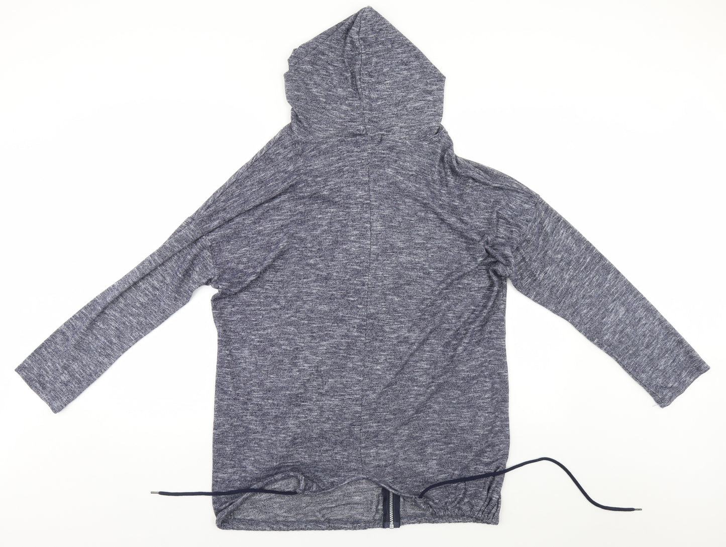 George Womens Blue   Full Zip Jumper Size 14