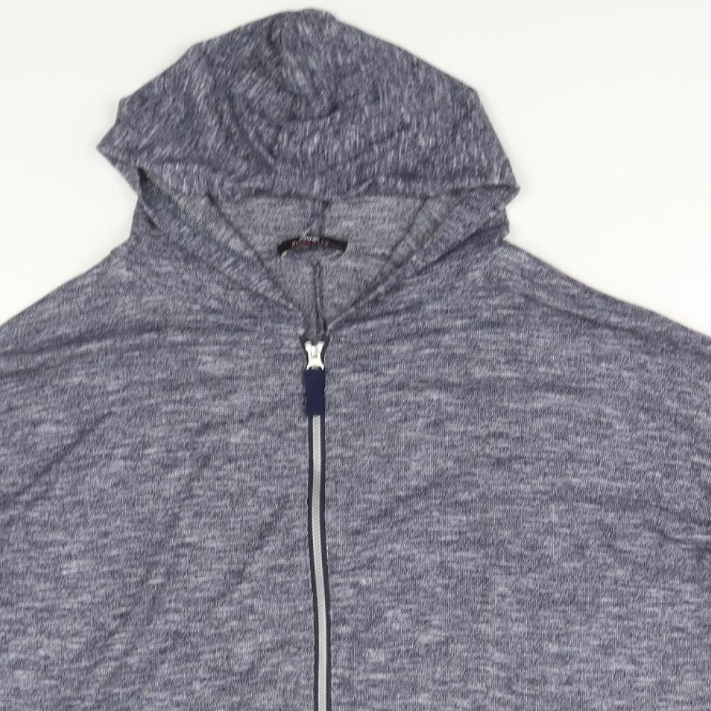 George Womens Blue   Full Zip Jumper Size 14