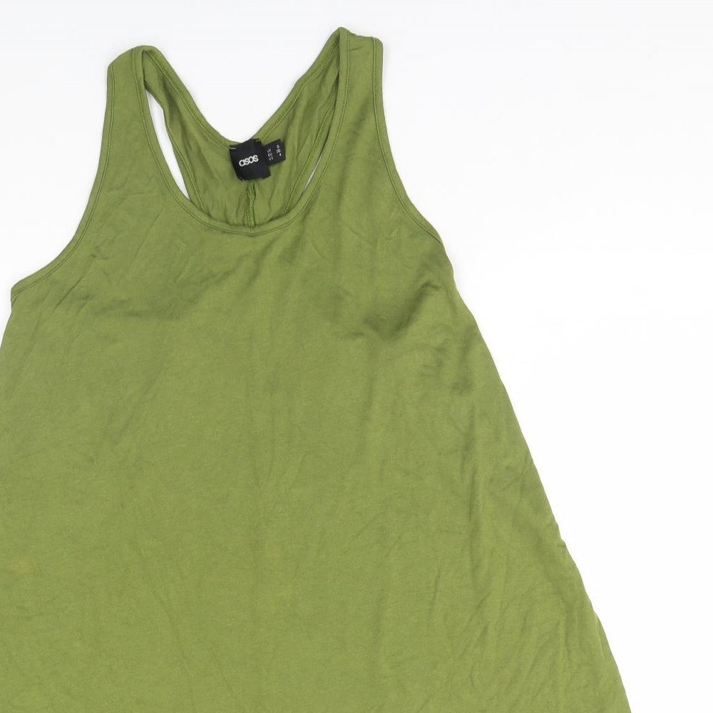 ASOS Womens Brown   Basic Tank Size 8