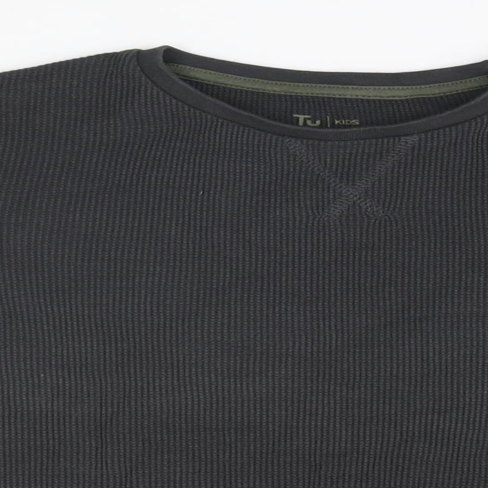 TU Boys Brown   Pullover Jumper Size 7 Years