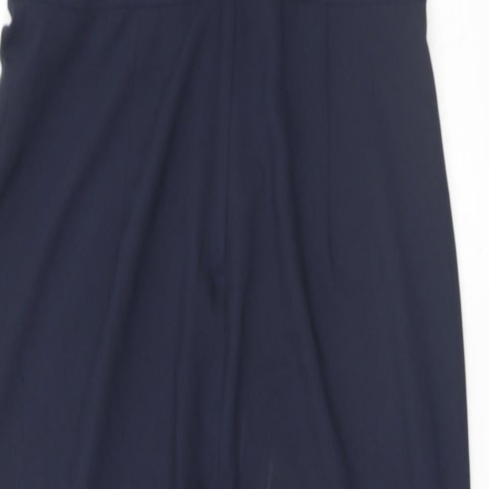 Miss Selfridge Womens Blue   Jumpsuit One-Piece Size 14 L30 in