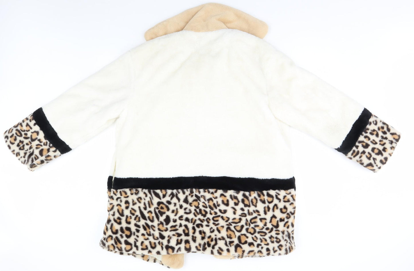 SheIn Womens White   Full Zip Jumper Size 10