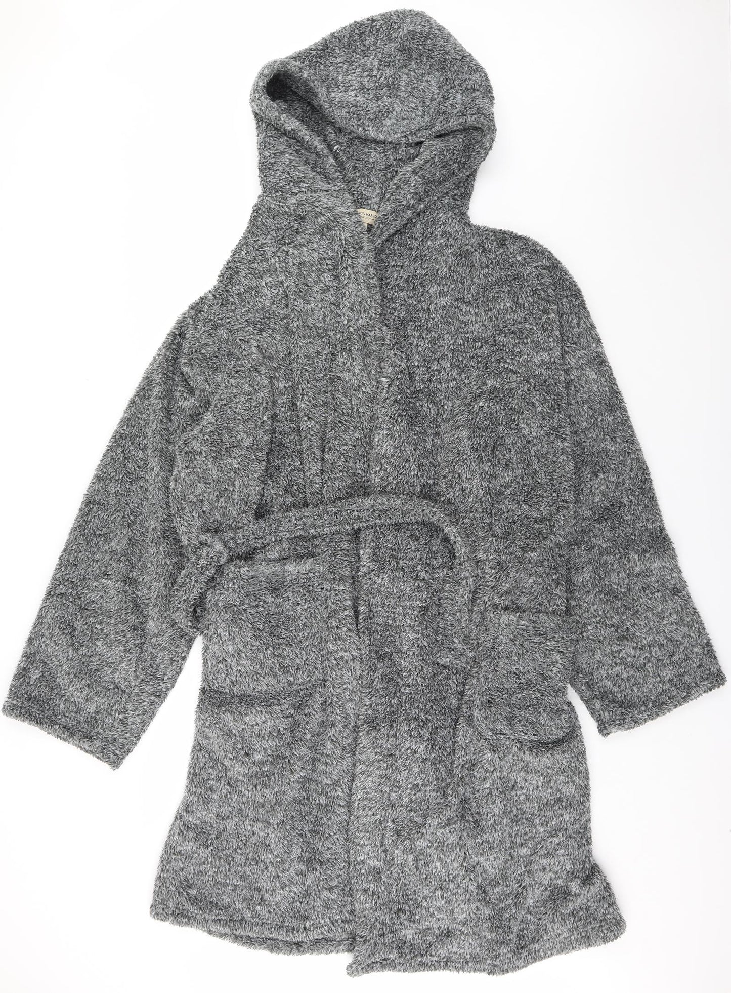 Huston Harbour Womens Grey Solid   Gown Size XL