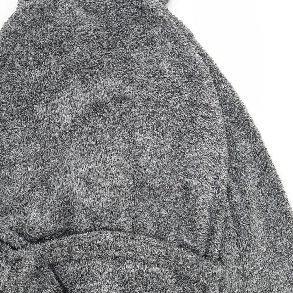 Huston Harbour Womens Grey Solid   Gown Size XL