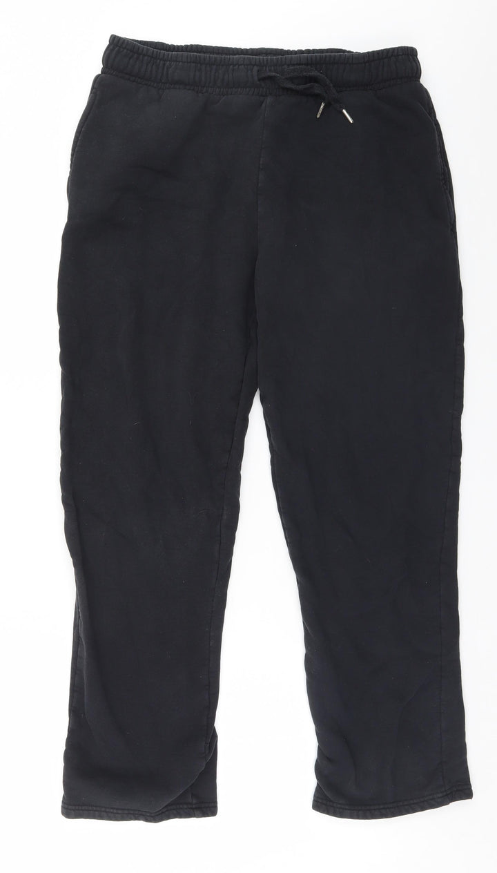 Meraki Mens Black Sweatpants Trousers Size L L24 in