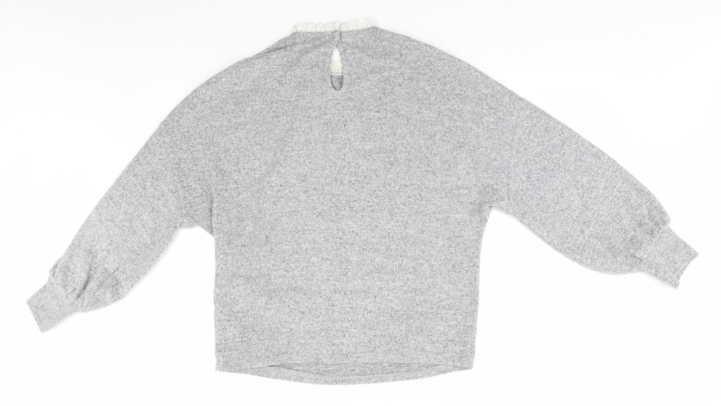 Dorothy Perkins Womens Grey   Pullover Jumper Size 12