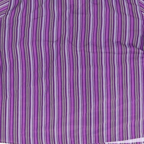 Dimensions Womens Multicoloured Striped  Basic Button-Up Size 10