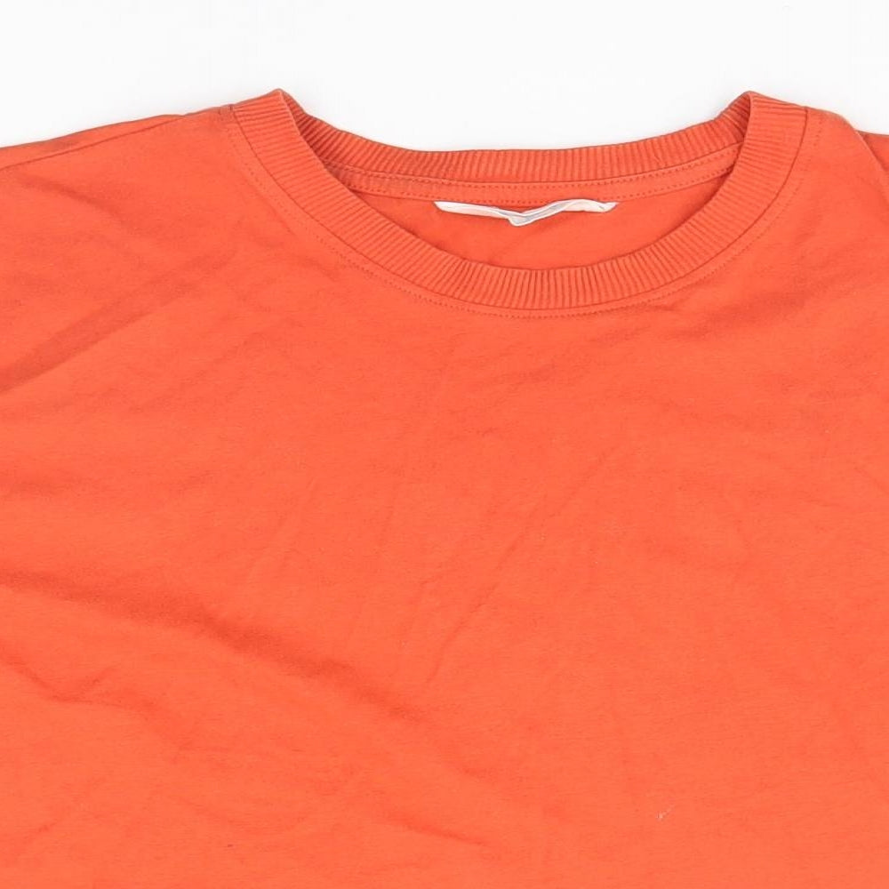 Primark Womens Orange   Basic T-Shirt Size 6