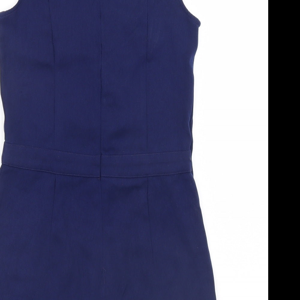 Fashion Union Womens Blue   A-Line  Size 8