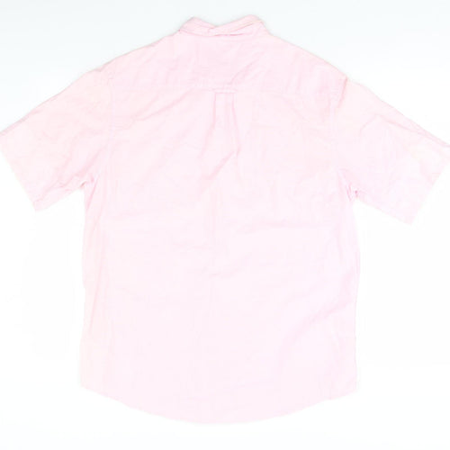 Cedar Wood State Womens Pink   Basic Button-Up Size L