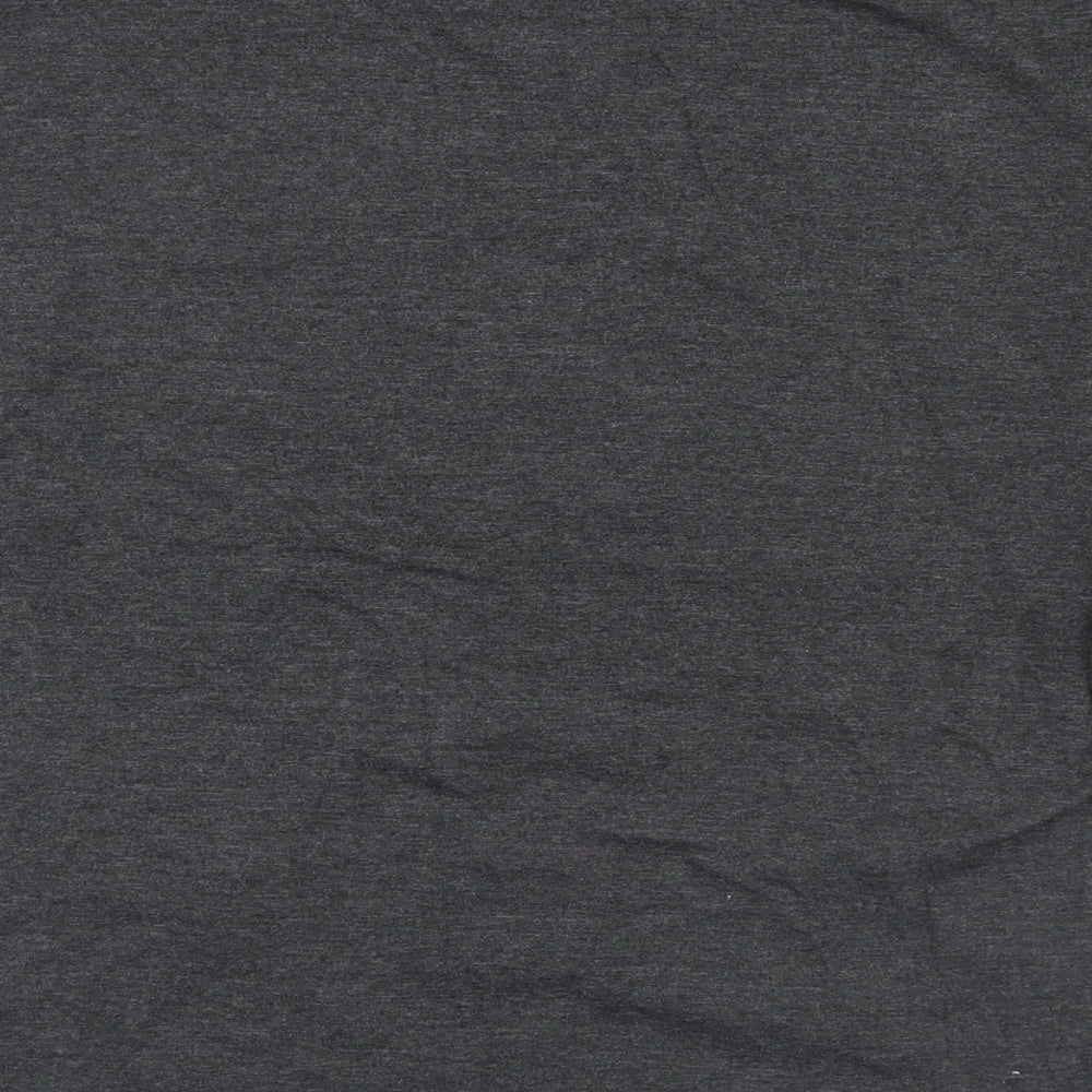 Miltex Mens Grey    T-Shirt Size L  - Game Over, Basketball