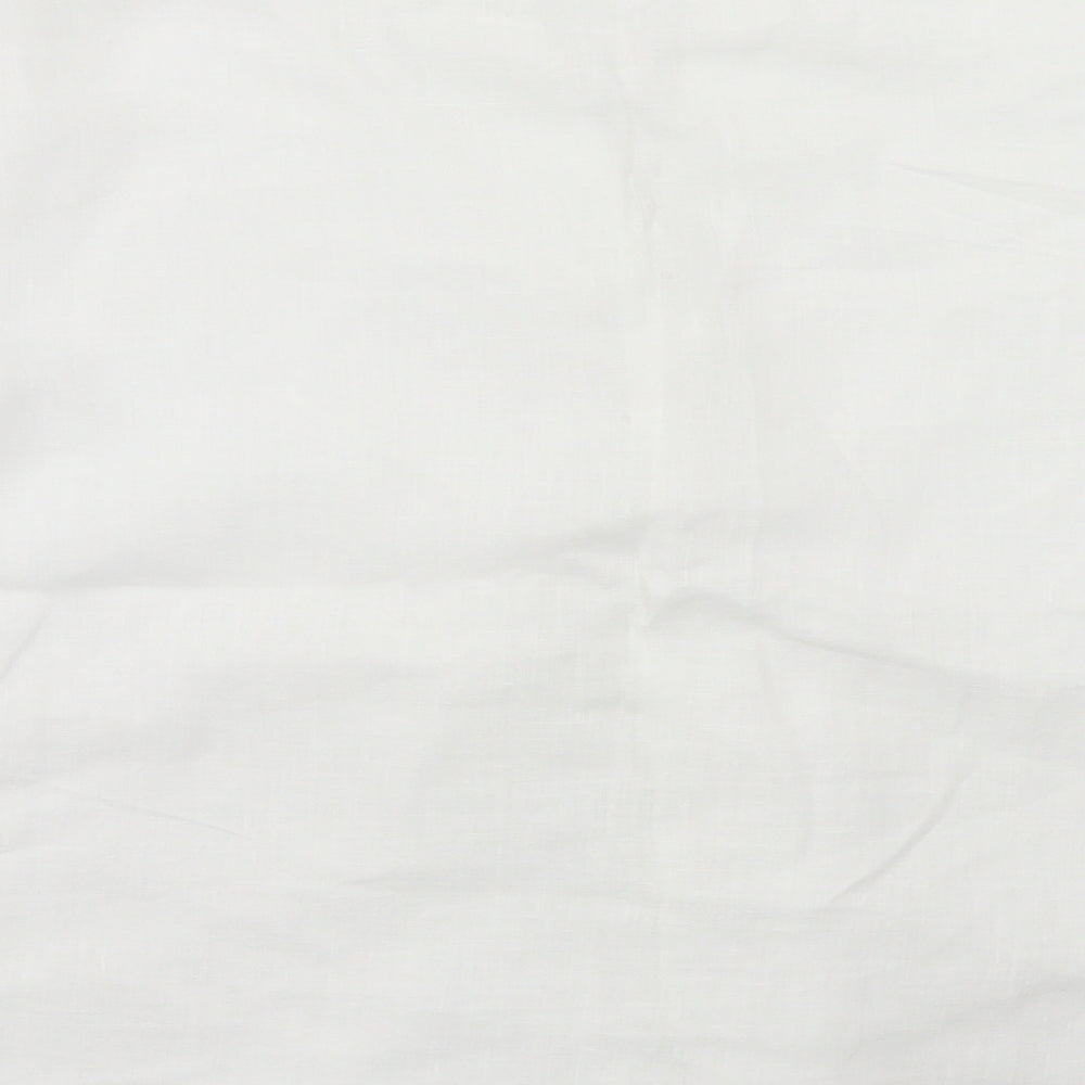 Fast Womens White   Basic Button-Up Size 16