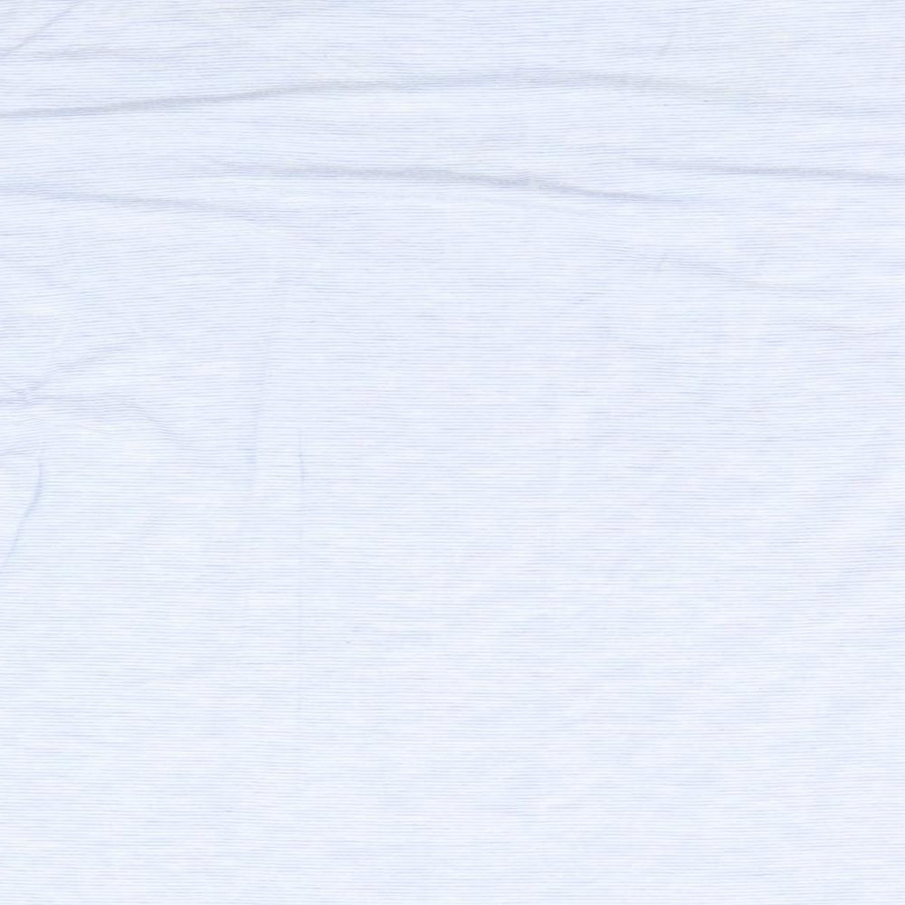 The White Company Womens Blue Solid  Top Pyjama Top Size XL