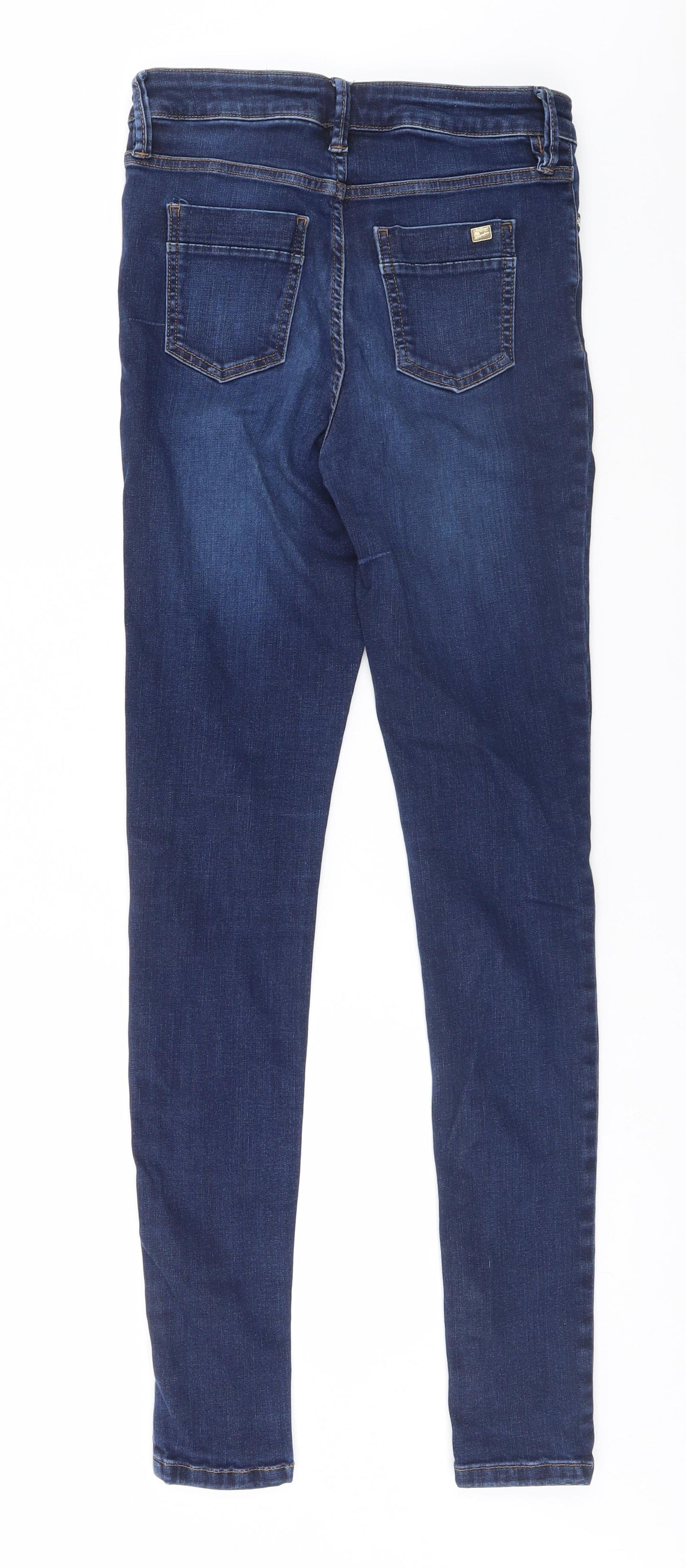 F&F Womens Blue   Skinny Jeans Size 10 L30 in