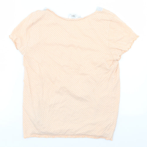 BDC Womens Beige Polka Dot  Top Pyjama Top Size S