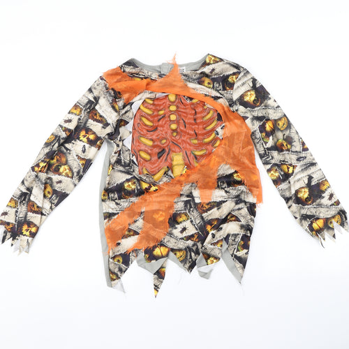 Preworn Boys Multicoloured   Basic T-Shirt Size 11-12 Years  - Halloween