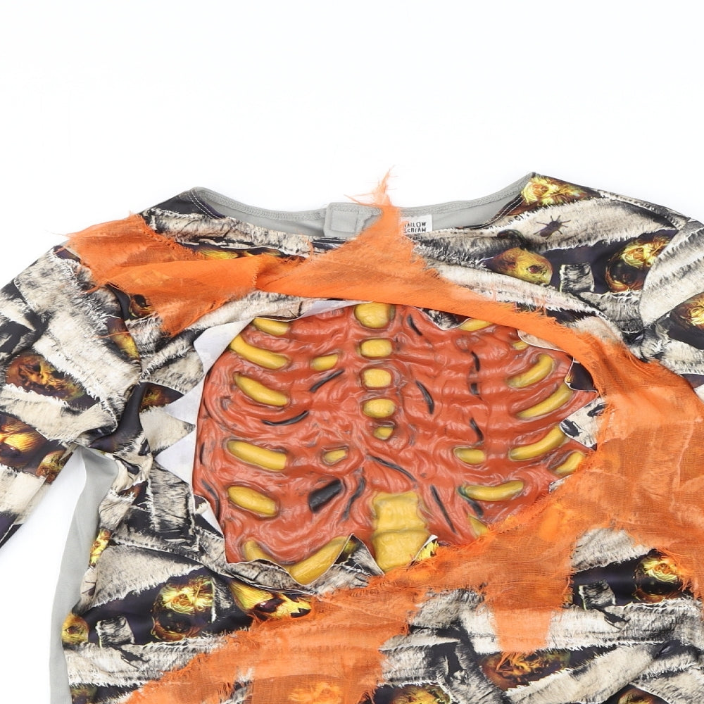 Preworn Boys Multicoloured   Basic T-Shirt Size 11-12 Years  - Halloween