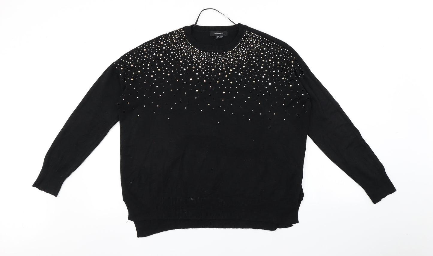 Atmosphere Womens Black   Pullover Jumper Size 16