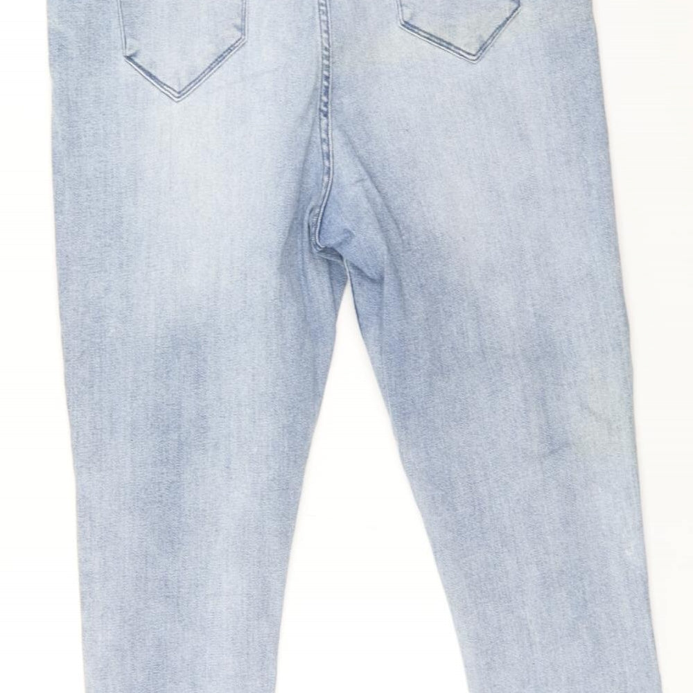 Primark Womens Blue   Skinny Jeans Size 18 L30 in