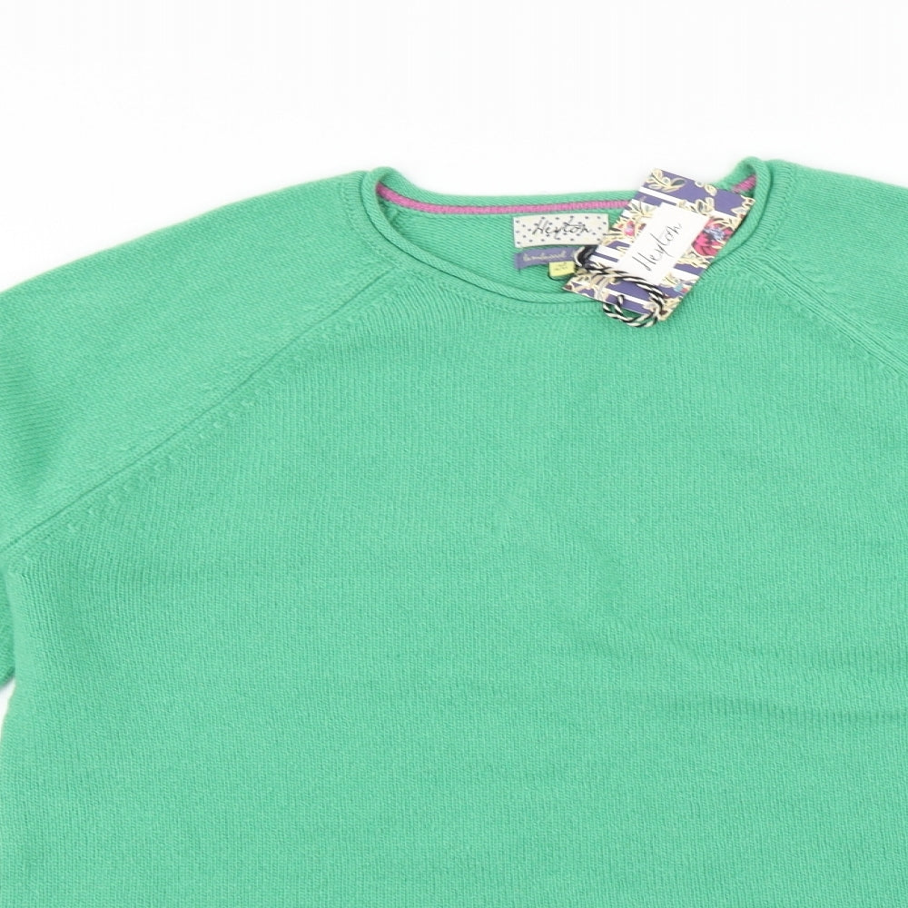Henton Womens Green   Pullover Jumper Size XL