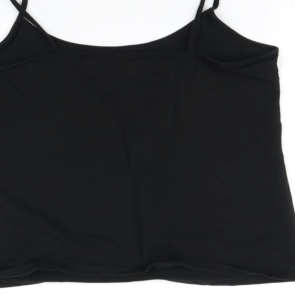 NEXT Womens Black   Camisole T-Shirt Size 16
