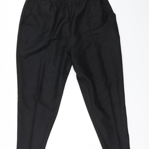 Damart Womens Black   Trousers  Size 20 L28 in