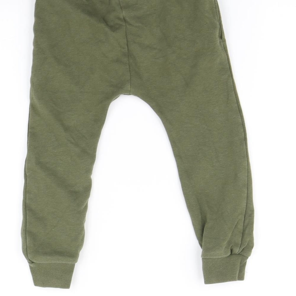NEXT Boys Green   Jogger Trousers Size 2-3 Years