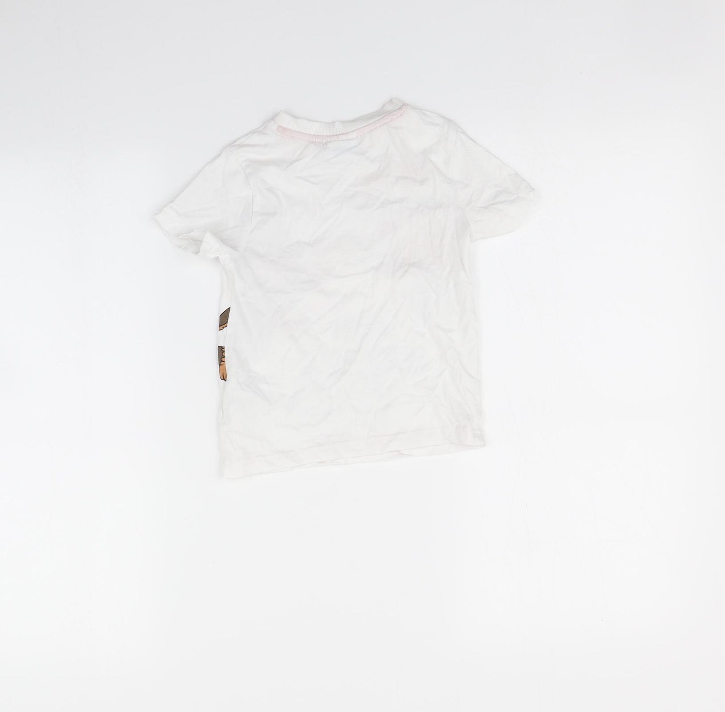 Paw patrol Boys White   Basic T-Shirt Size 2-3 Years