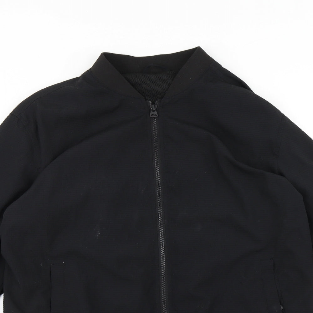 Zara Womens Black   Bomber Jacket Coat Size L