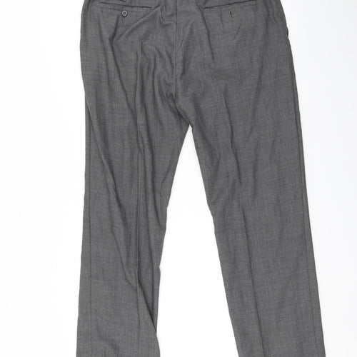 Jeff Banks Mens Grey   Trousers  Size 38 in L30 in