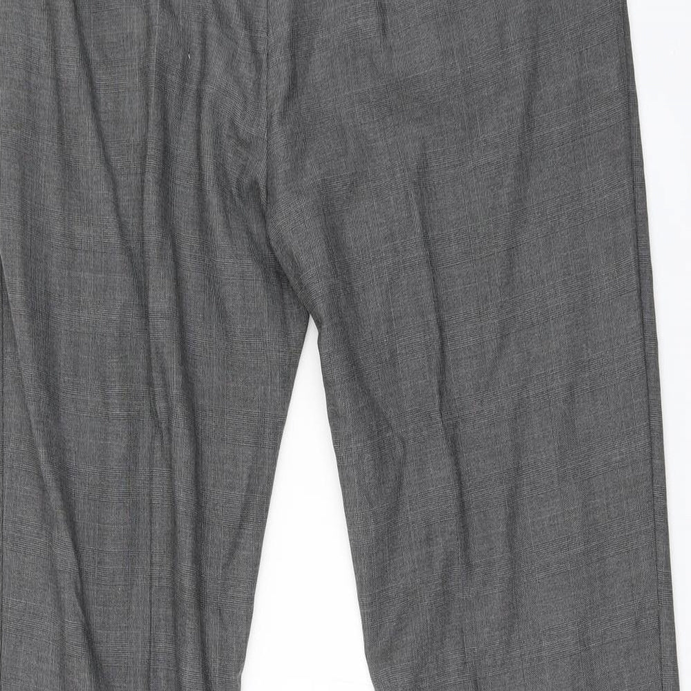 Jeff Banks Mens Grey   Trousers  Size 38 in L30 in