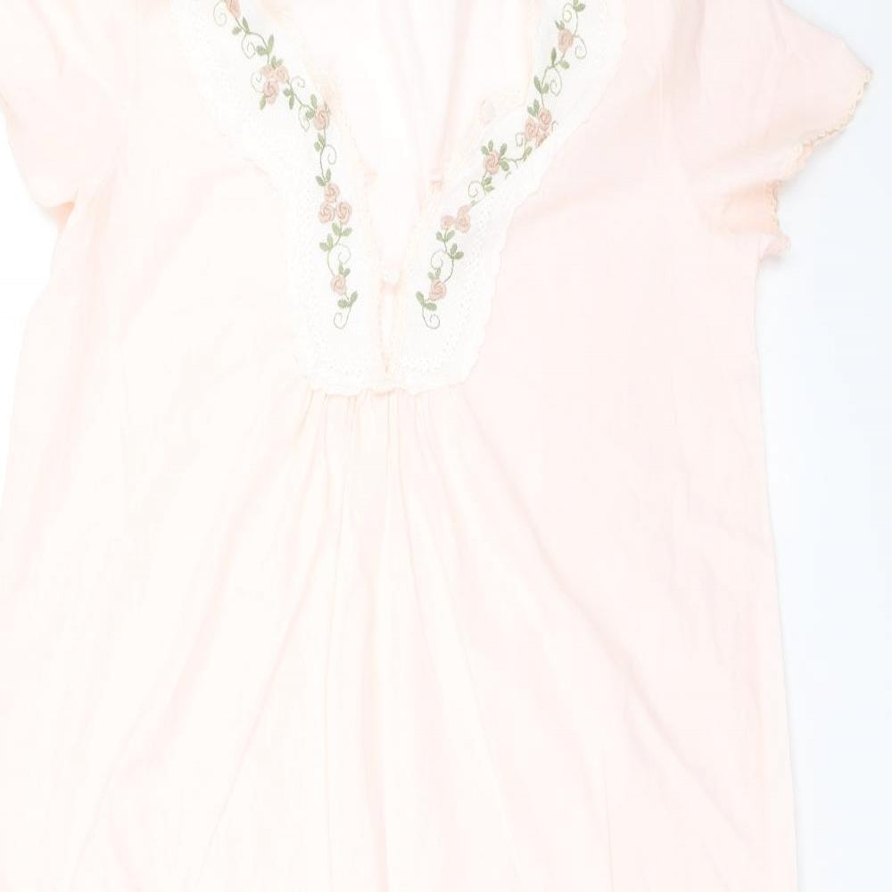 Marks and Spencer Womens Pink    Nightshirt Size 14
