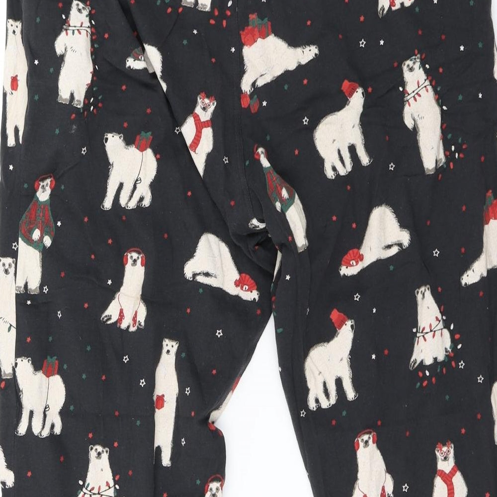 Marks and Spencer Womens Multicoloured    Pyjama Pants Size XL  - Polar bear christmas