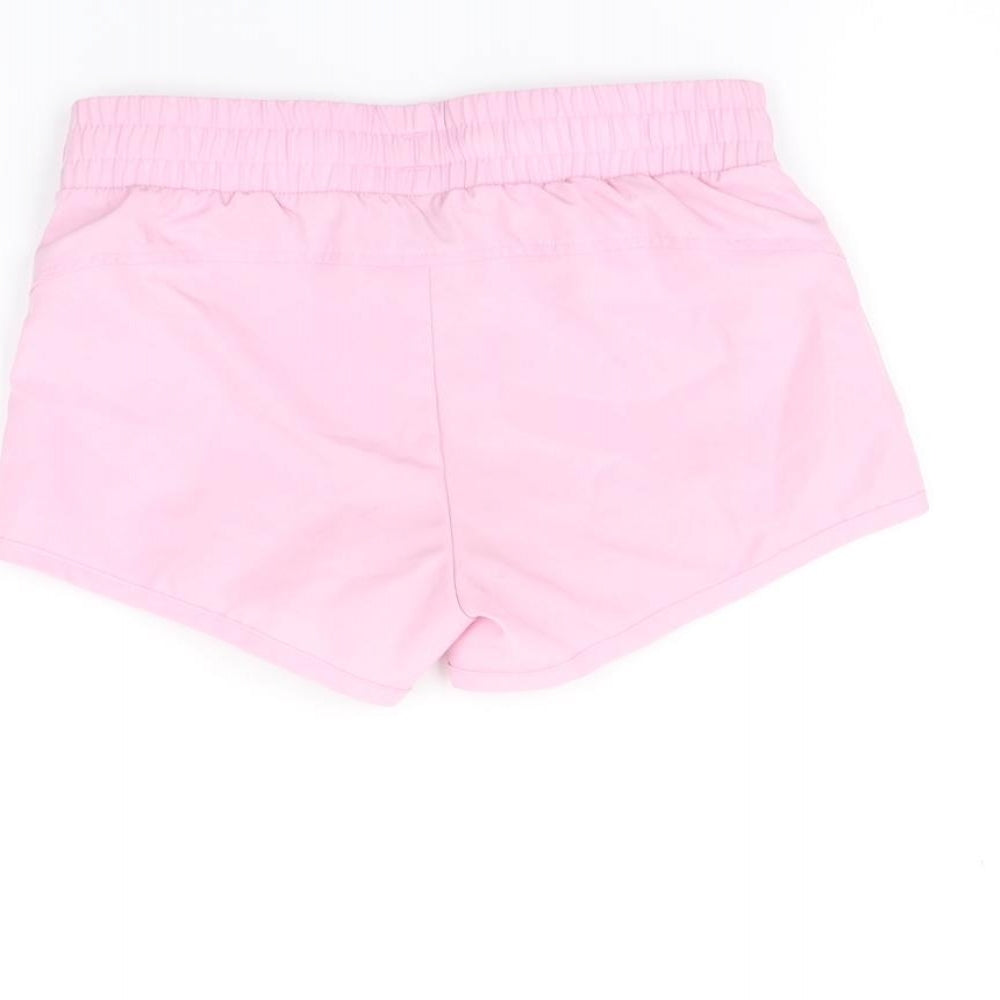 PUMA Girls Pink   Sweat Shorts Size 7-8 Years