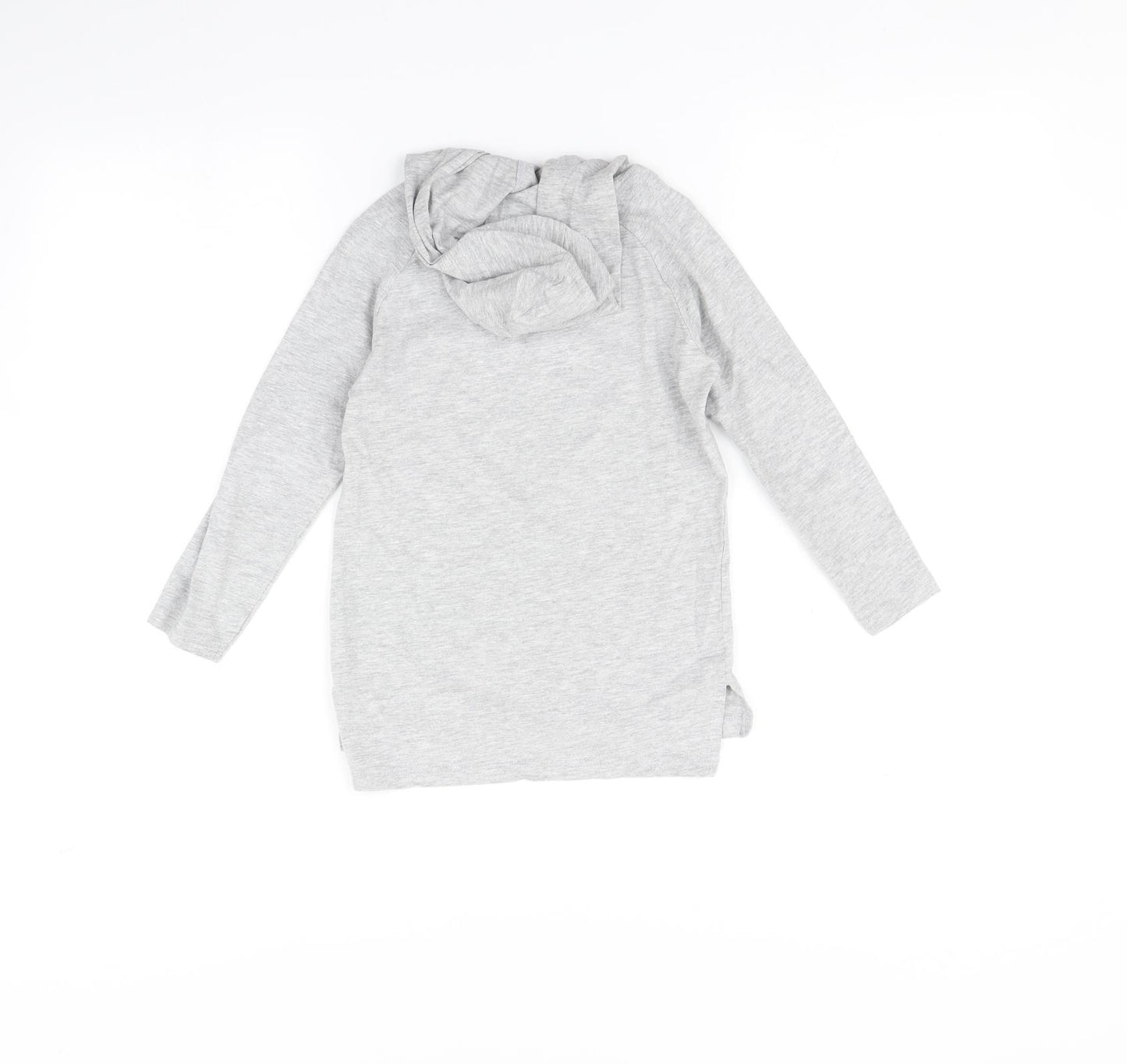 Matalan Girls Grey   Pullover Hoodie Size 6-7 Years