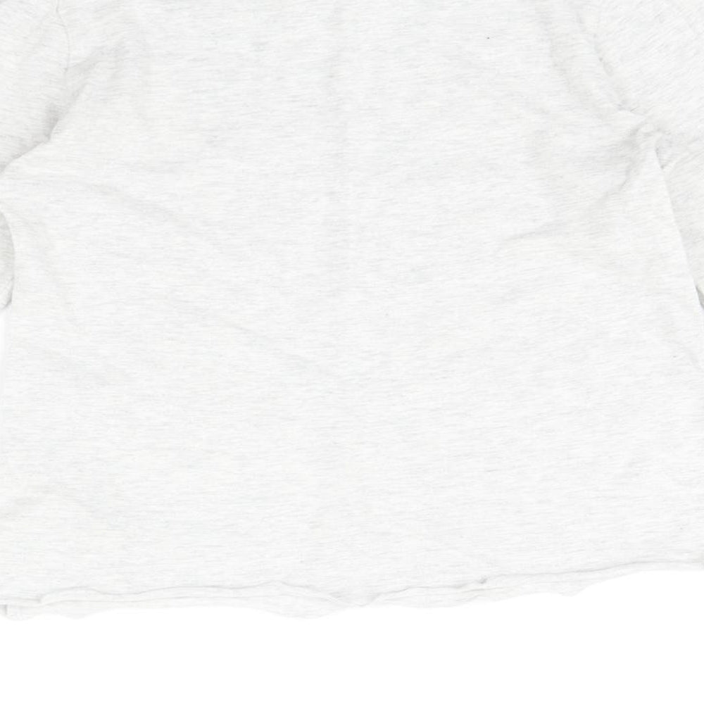 F&F Girls Grey   Top Pyjama Top Size 8-9 Years  - deer print
