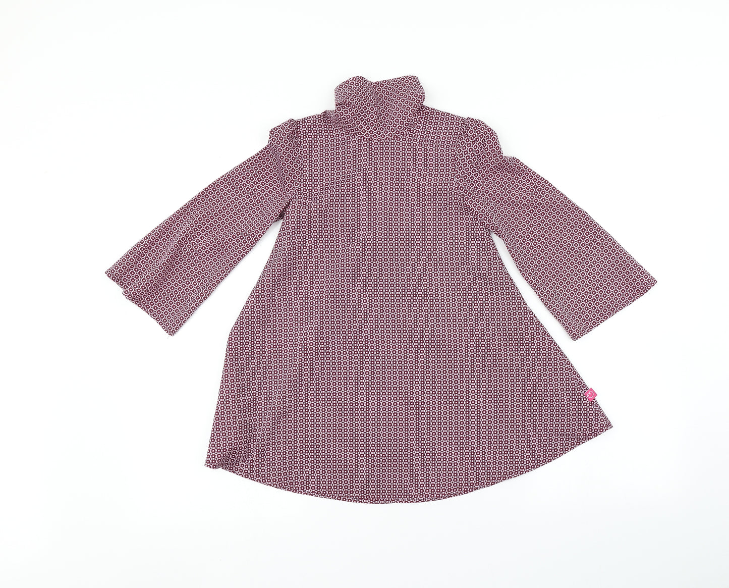 Preworn Girls Purple   A-Line  Size 4-5 Years