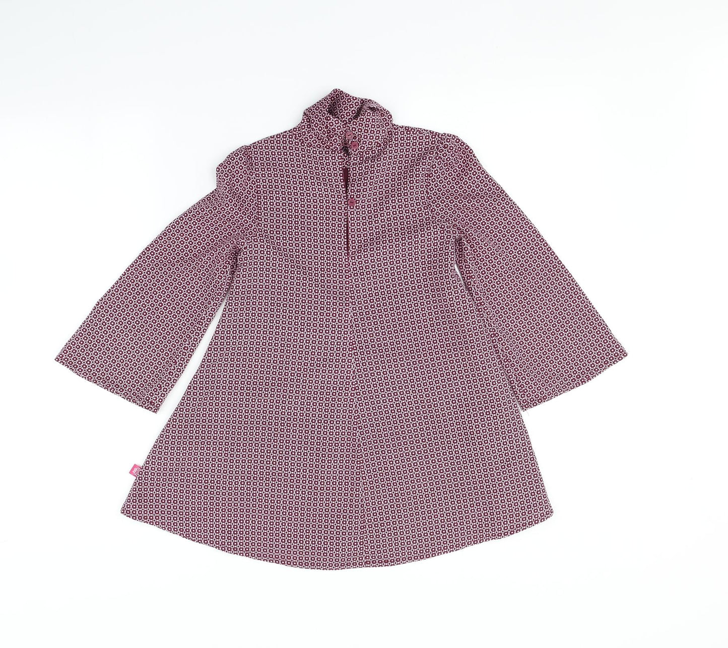 Preworn Girls Purple   A-Line  Size 4-5 Years