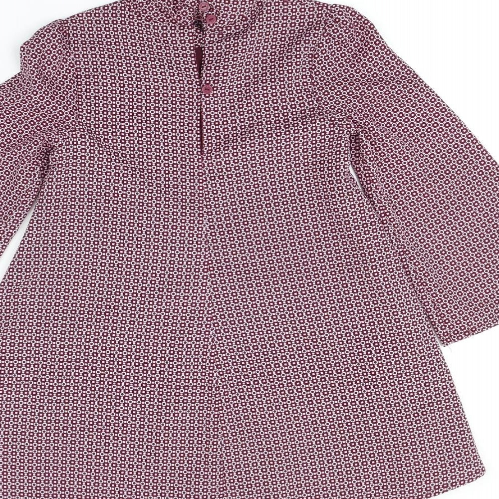 Preworn Girls Purple   A-Line  Size 4-5 Years