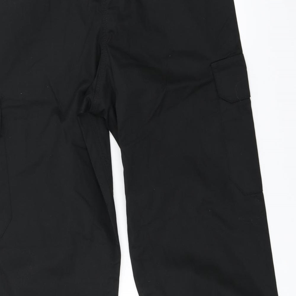 Black Knight Womens Black   Trousers  Size 12 L30 in