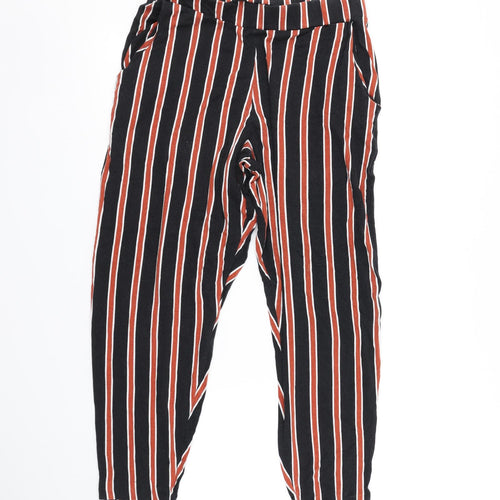 Capsule Womens Multicoloured Striped  Trousers  Size 14 L25 in