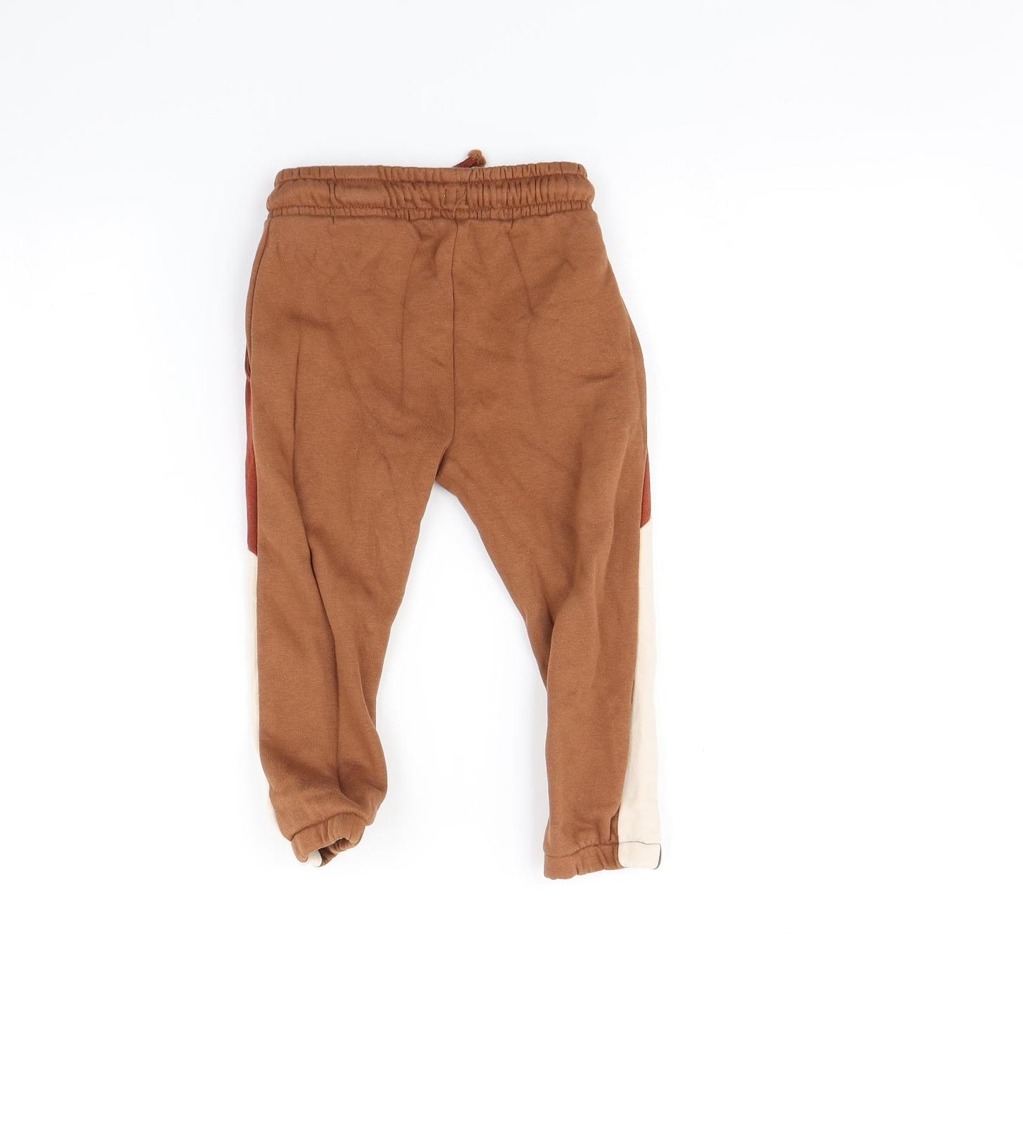 George Boys Blue Striped  Jogger Trousers Size 2-3 Years