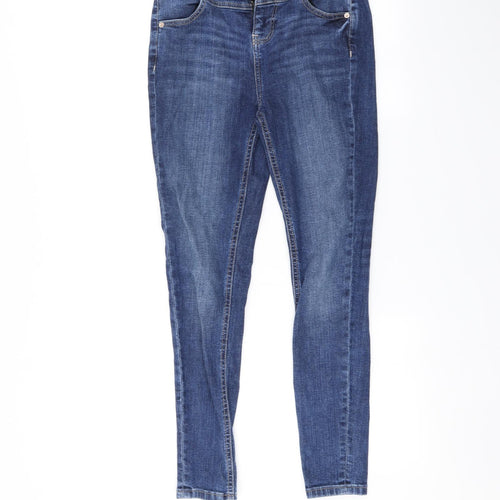 carly Womens Blue   Skinny Jeans Size 8 L28 in