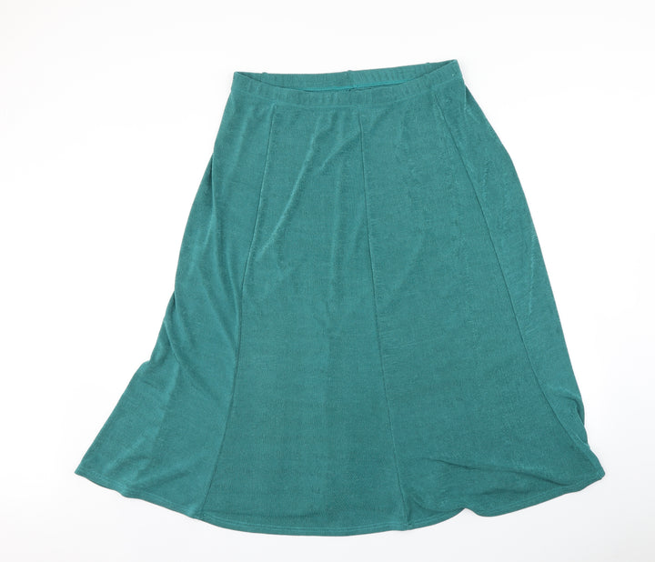 Preworn Womens Blue A-Line Skirt Size M