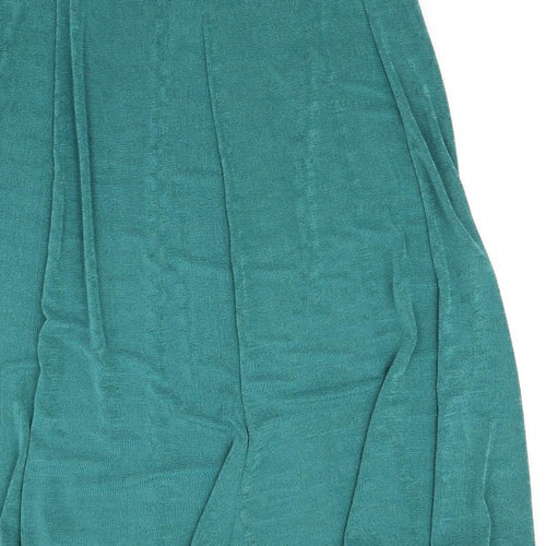 Preworn Womens Blue   A-Line Skirt Size M