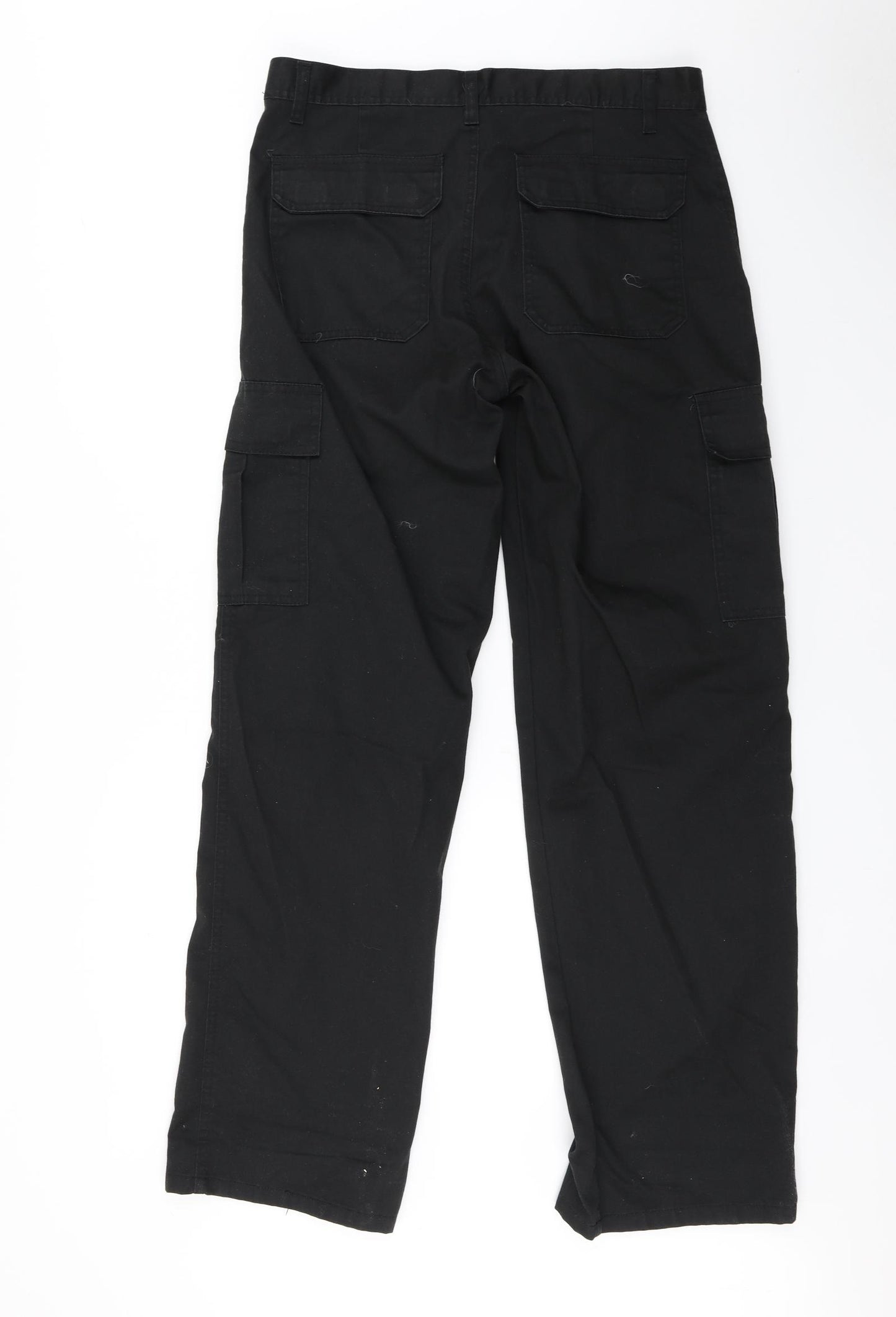 Porthwest Mens Black   Trousers  Size 34 L31 in
