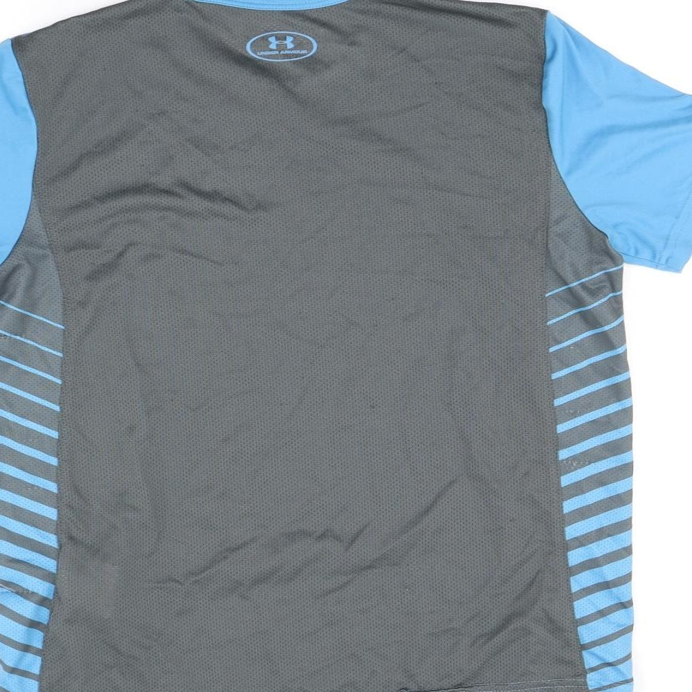 Under armour Boys Blue   Basic T-Shirt Size 13 Years