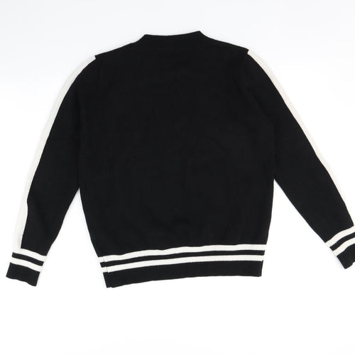 D&Z Fashion Womens Black   Pullover Jumper One Size