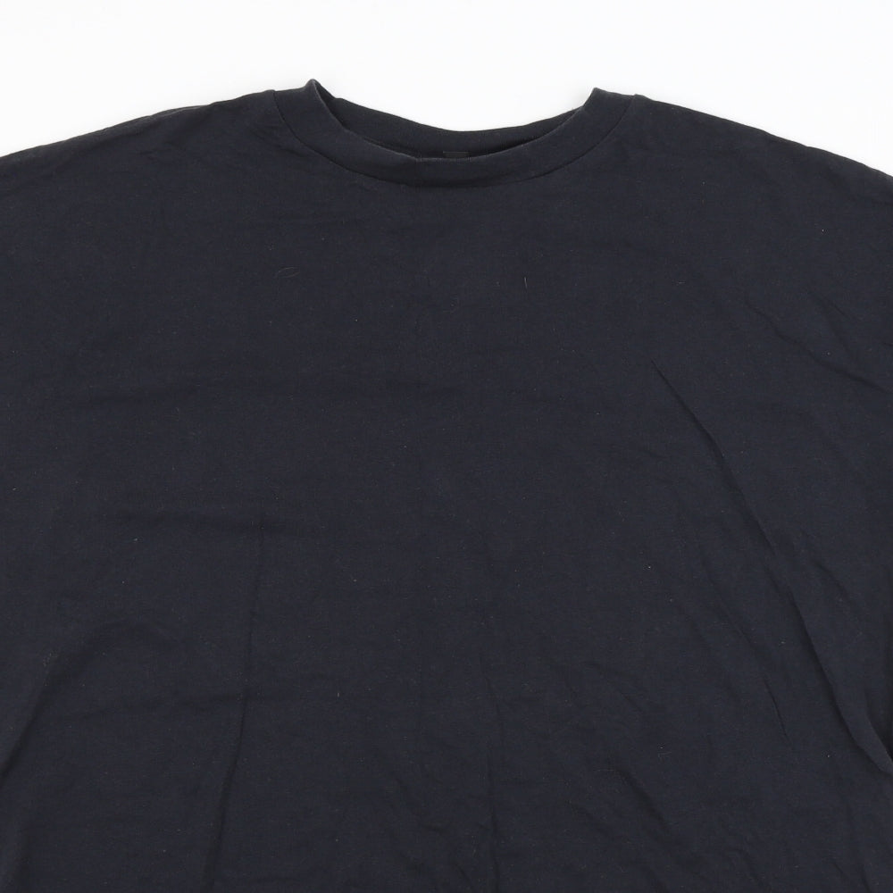 Topshop Womens Blue   Basic T-Shirt Size M