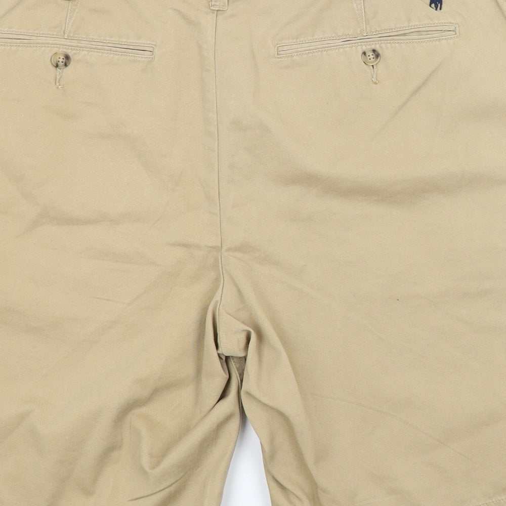 Ralph Lauren Mens Beige   Chino Shorts Size 34 in